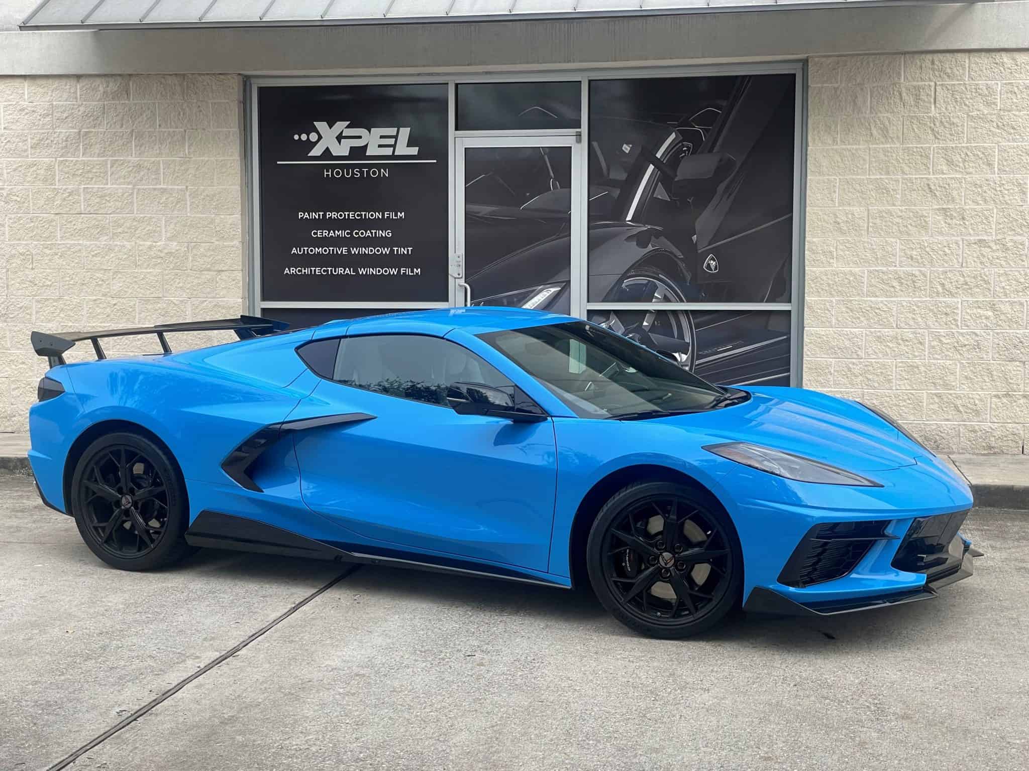 XPEL Houston | Blog | Corvette C8 Gets ULTIMATE PLUS PPF